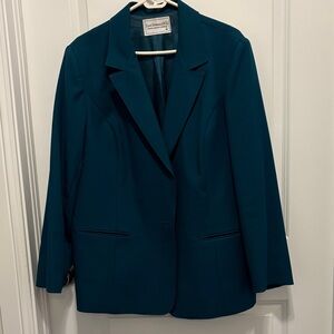 Levi Strauss & Co Women's Teal Blazer